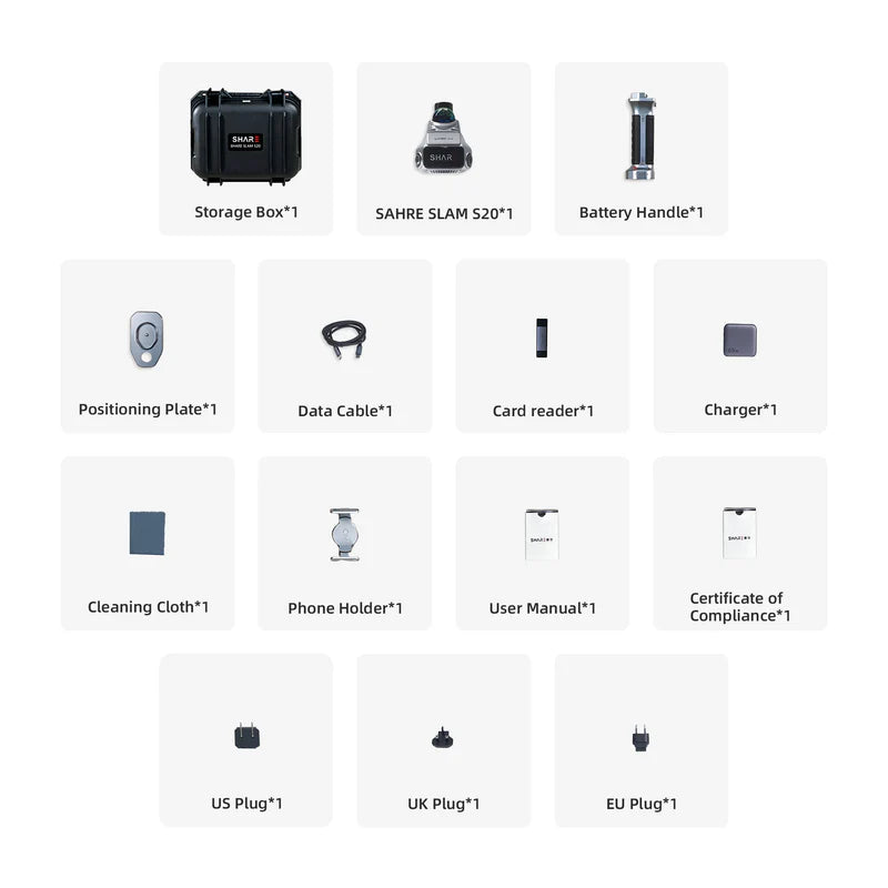 SHARE S20 – Der professionelle 3D-LiDAR-Scanner mit Top-Technik zum Einstiegspreis