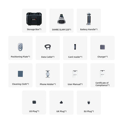 SHARE S20 – Der professionelle 3D-LiDAR-Scanner mit Top-Technik zum Einstiegspreis